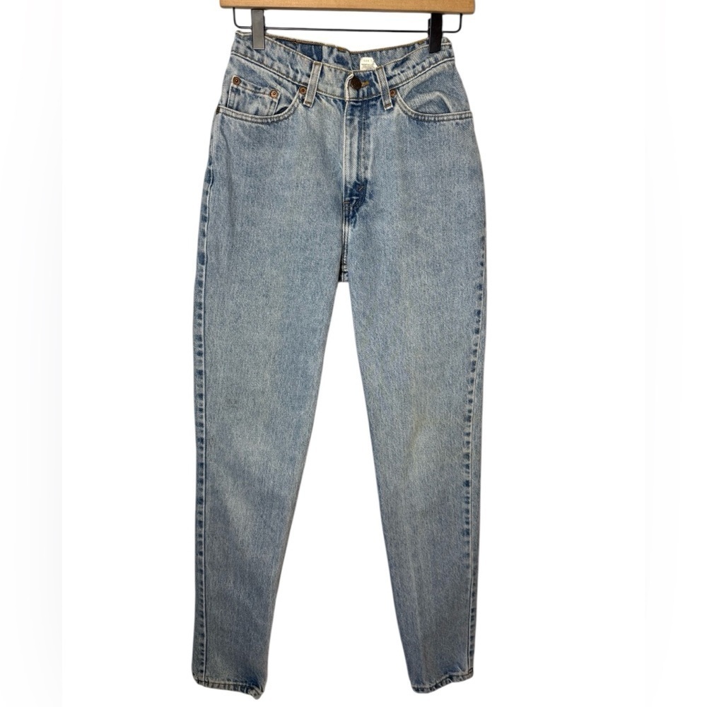 VTG Levi's 512 Jeans (1996) Womens Slim Fit Original Tapered Leg High Rise Sz 7L
